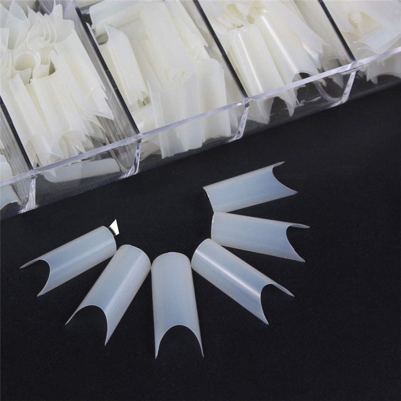Women's Long Transparent Fake Nail Base for Sculpting and Painting-Theone Apparel