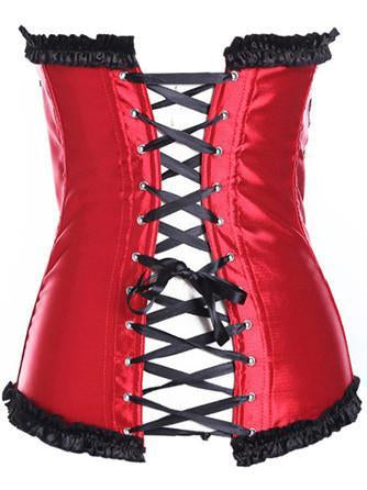 Ruffly Sweetheart Corset Top - Theone Apparel