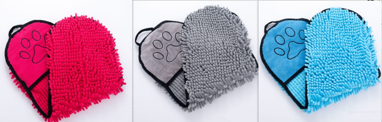 Super Absorbent Microfiber Pet Bath Towel For Quick Drying