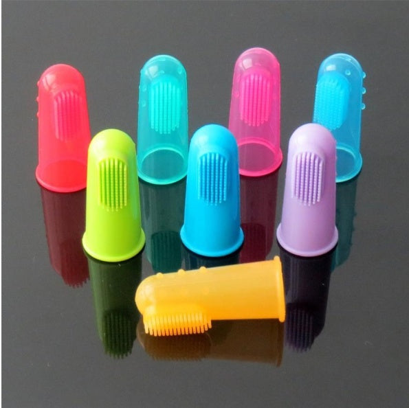 Super Soft Pet Finger Toothbrush For Gentle Dental Care