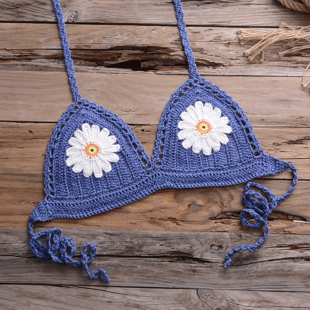 Biquíni feminina de duas peças para moda de praia de verão atemporal