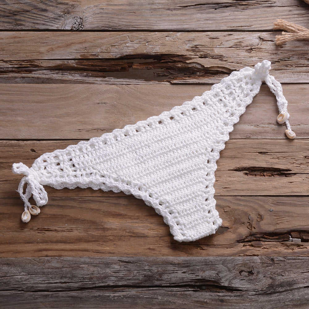 Biquíni feminina de duas peças para moda de praia de verão atemporal