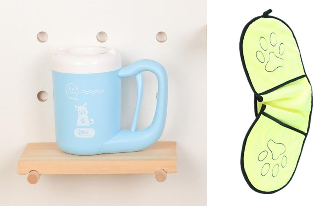 Silicone Pet Paw Washer Cup For Quick Cleaning