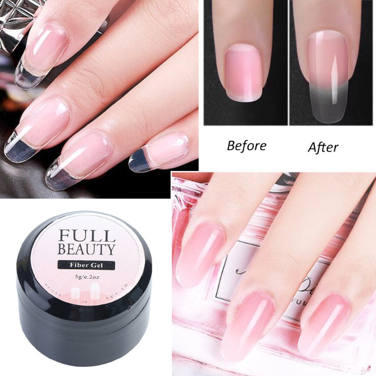 Fiberglass Nail Extension Gelto Repair and Strengthen Nails