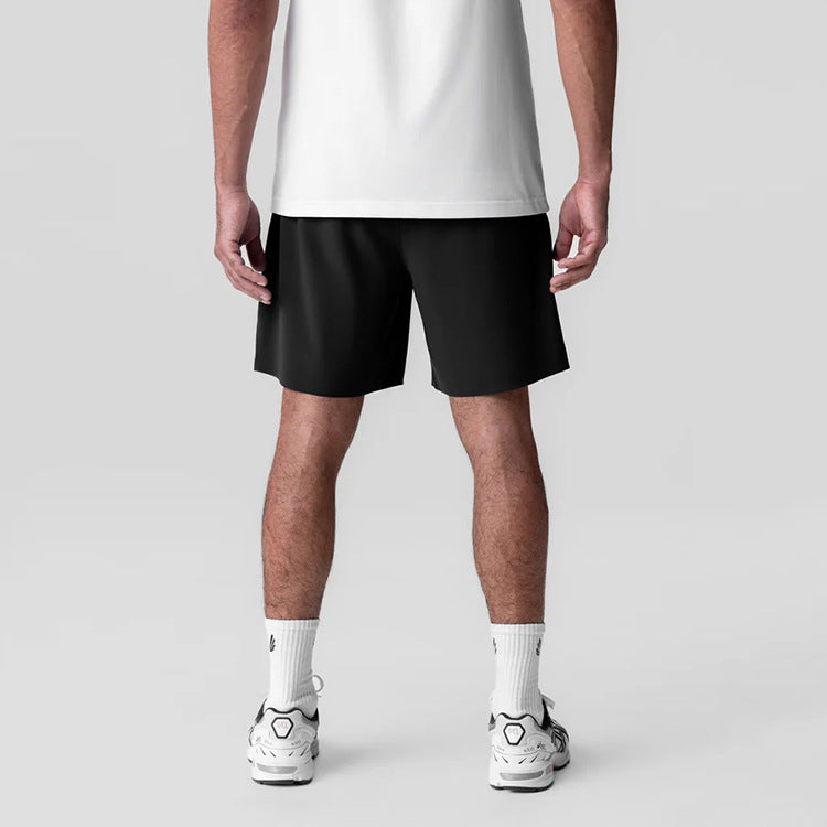 Seamless Performance Shorts with Multi-Pocket Utility Design