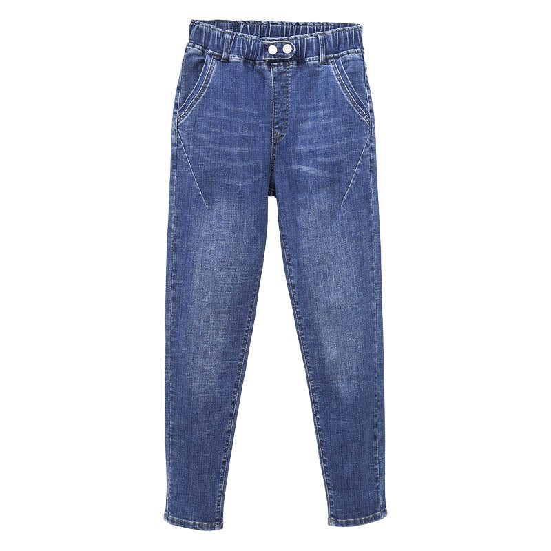 Jeans denim modis yang pas dengan kenyamanan ramping