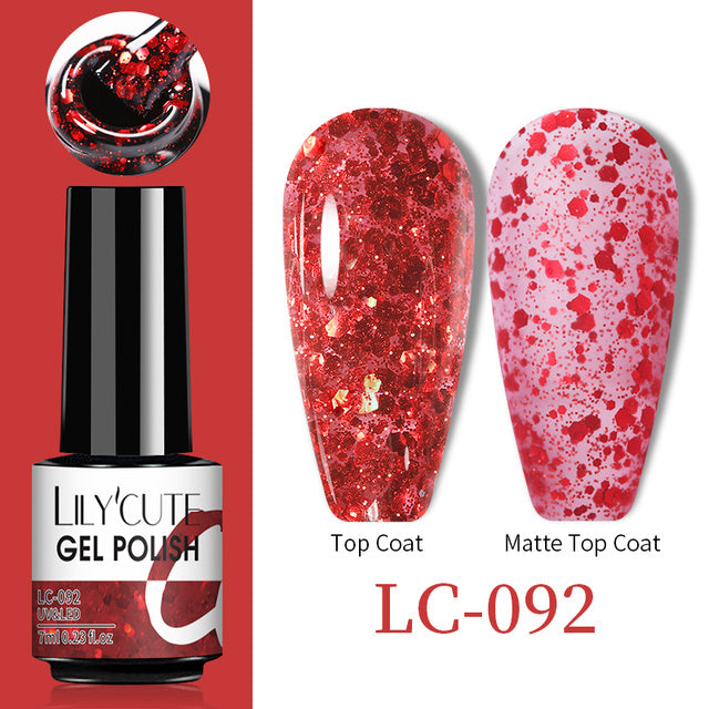 Women's Thermal Gel Nail Paint Colors in Multiple Shades