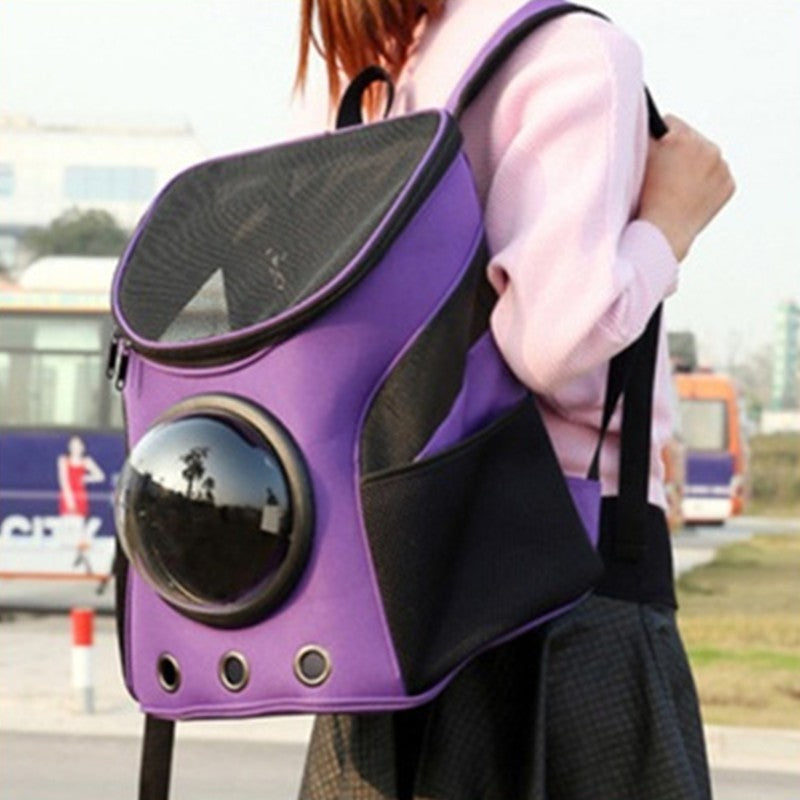 Astronaut Capsule Pet Backpack For Cats And Small Dogs