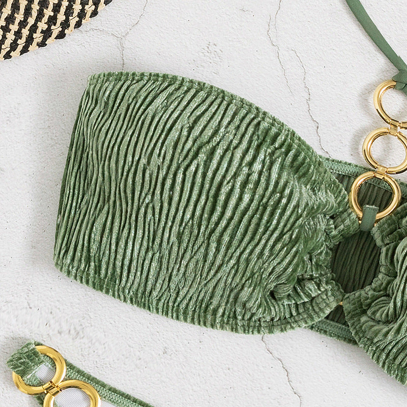 European-Inspired Fashion Bikini for Ladies Summer Beach Days