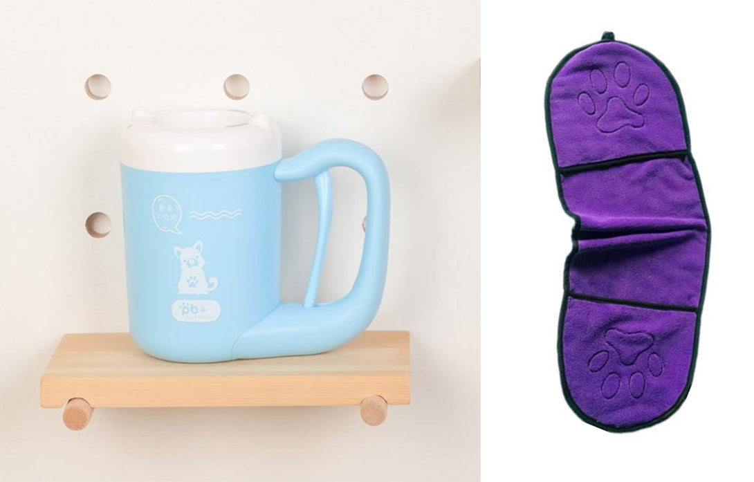 Silicone Pet Paw Washer Cup For Quick Cleaning