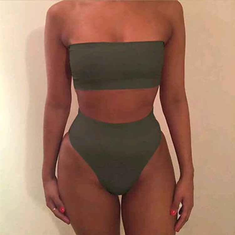 EXPLOSIVE Fashion Edition Must-Have Triangle Shorts Bikini Set