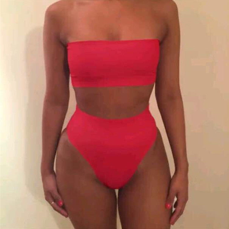 EXPLOSIVE Fashion Edition Must-Have Triangle Shorts Bikini Set