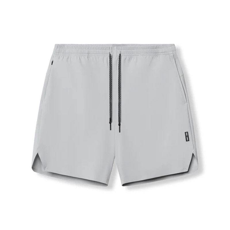 Seamless Performance Shorts with Multi-Pocket Utility Design
