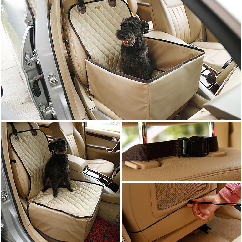 Waterproof Thickened Pet Car Seat Pad For Travel Comfort