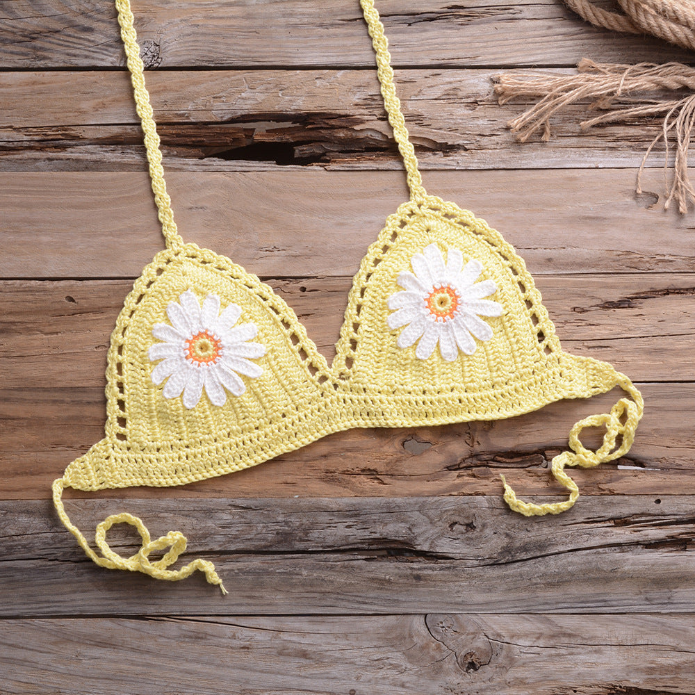 Biquíni feminina de duas peças para moda de praia de verão atemporal