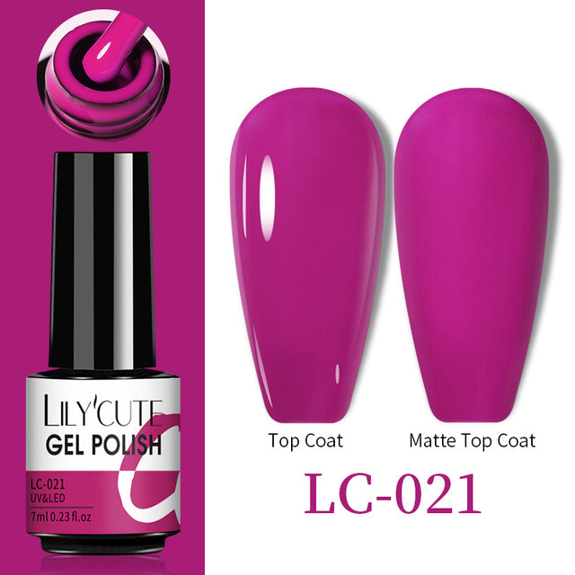 Women's Thermal Gel Nail Paint Colors in Multiple Shades