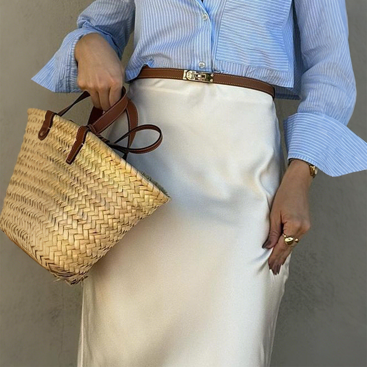 Solid Color Sheath Skirt For Sleek Modern Appeal