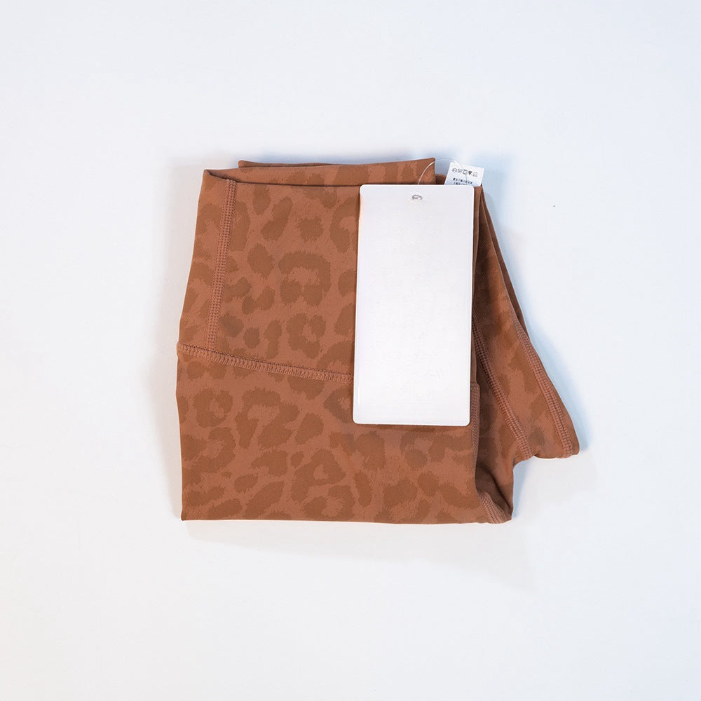 Printed High Waist Nude Feel Skinny Yoga Pants With Bold Prints