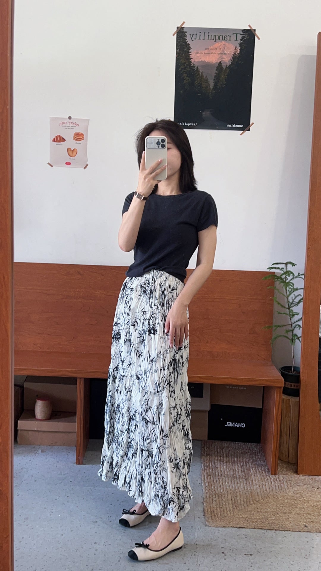 Elastic Waist A-Line Skirt Dress For Comfortable Chic