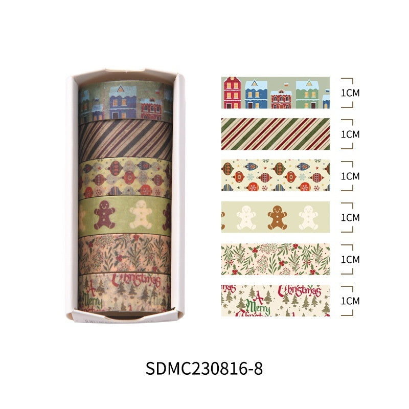 Christmas Themed Washi Tape and Christmas Gift Wrapping Tape