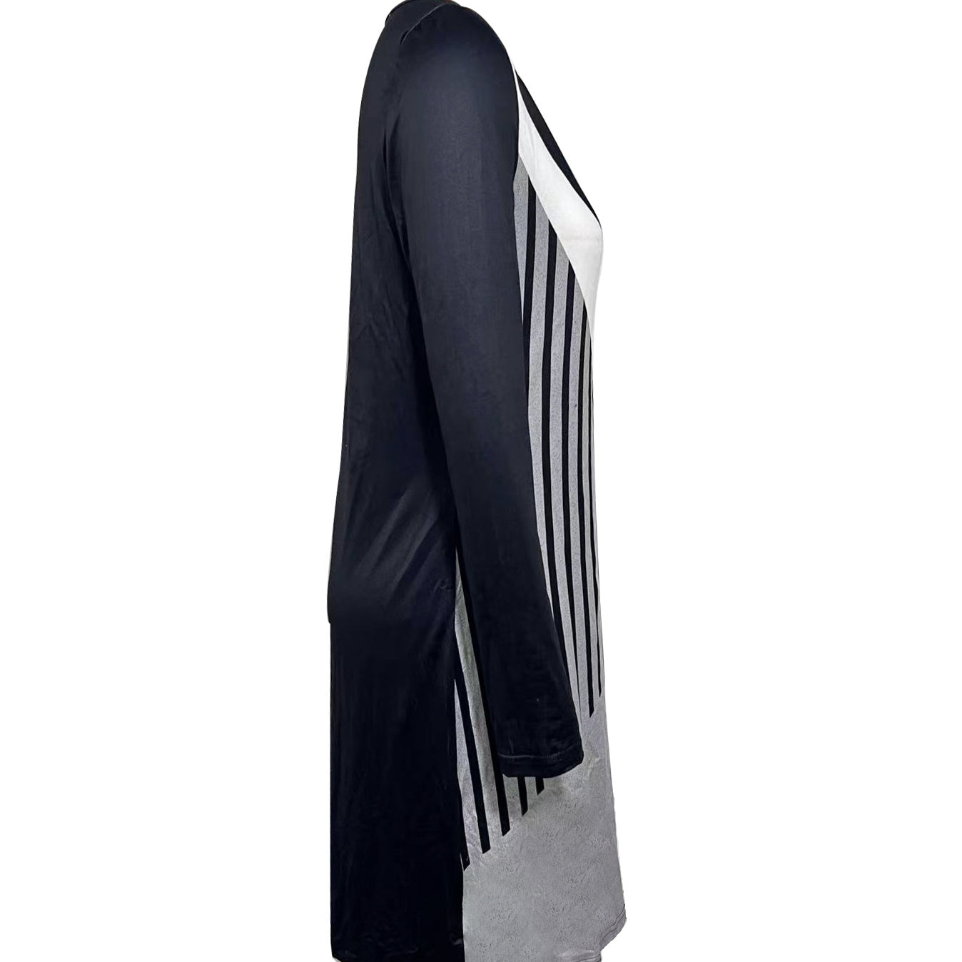 Casual Button-Front V-Ausschnitt Kleid für mühelose Komfort
