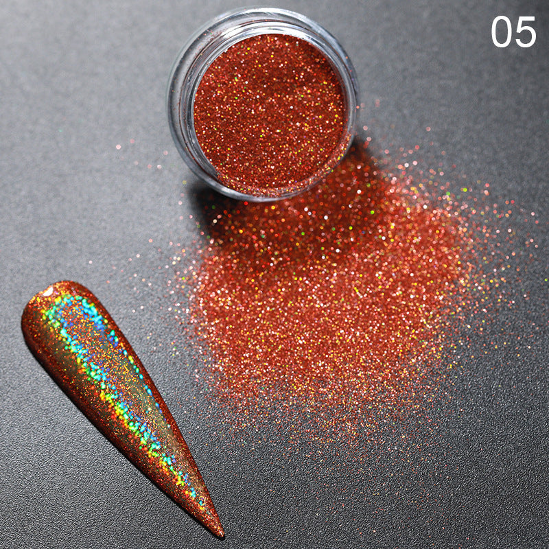 Glittery and Glitzy Nail Powder in Multiple Color Options