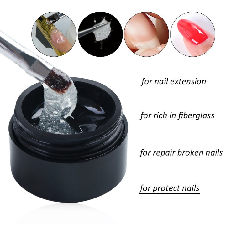 Fiberglass Nail Extension Gelto Repair and Strengthen Nails