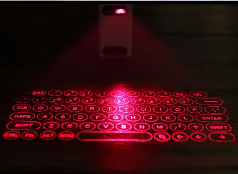Bluetooth Virtual Laser Projection Keyboard With Mouse Function And Power Bank