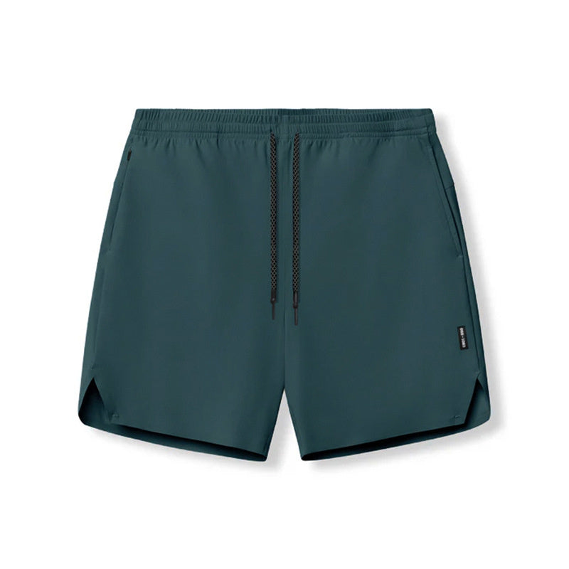 Seamless Performance Shorts with Multi-Pocket Utility Design