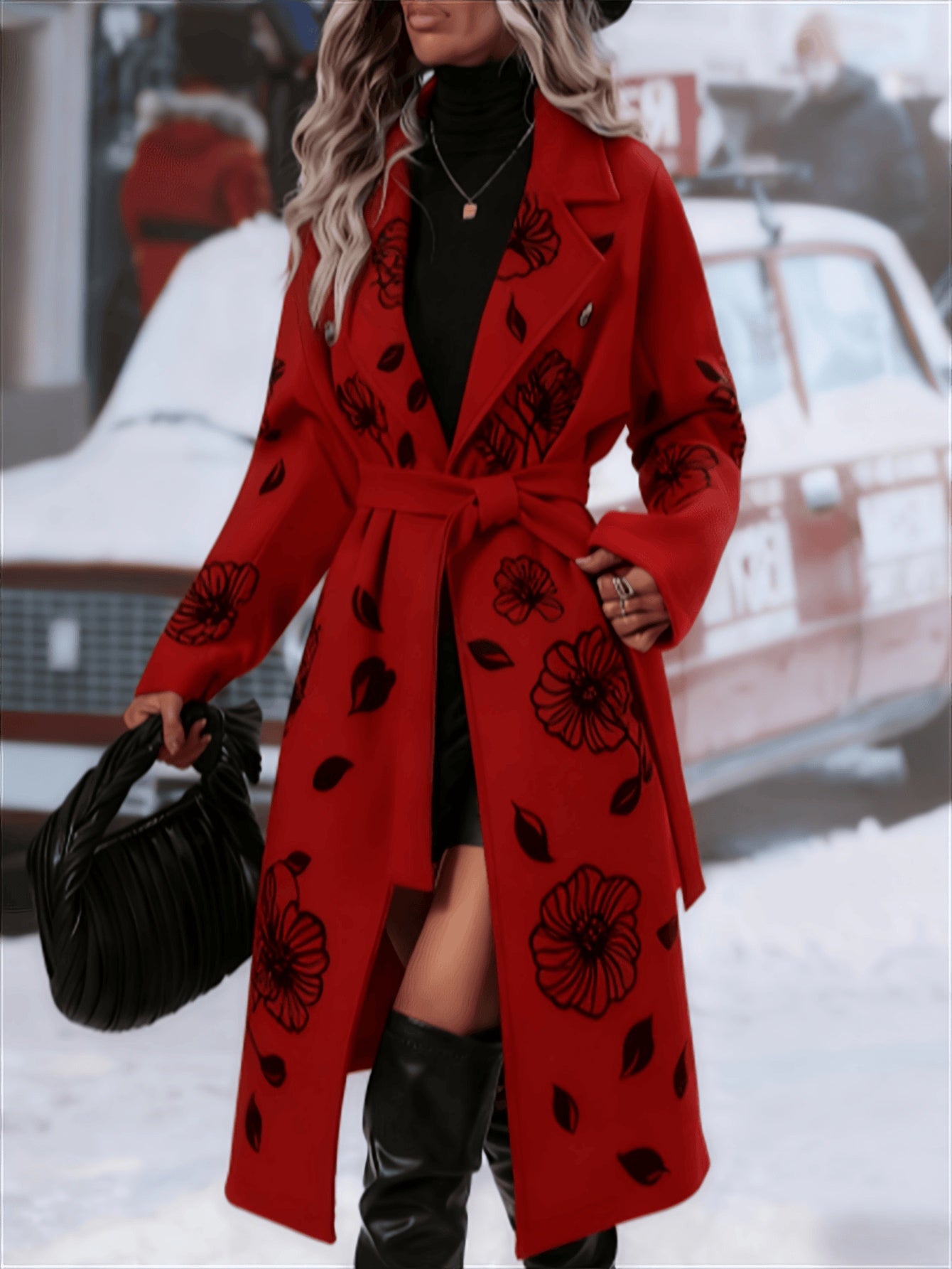 Fashionable Casual Long Coat