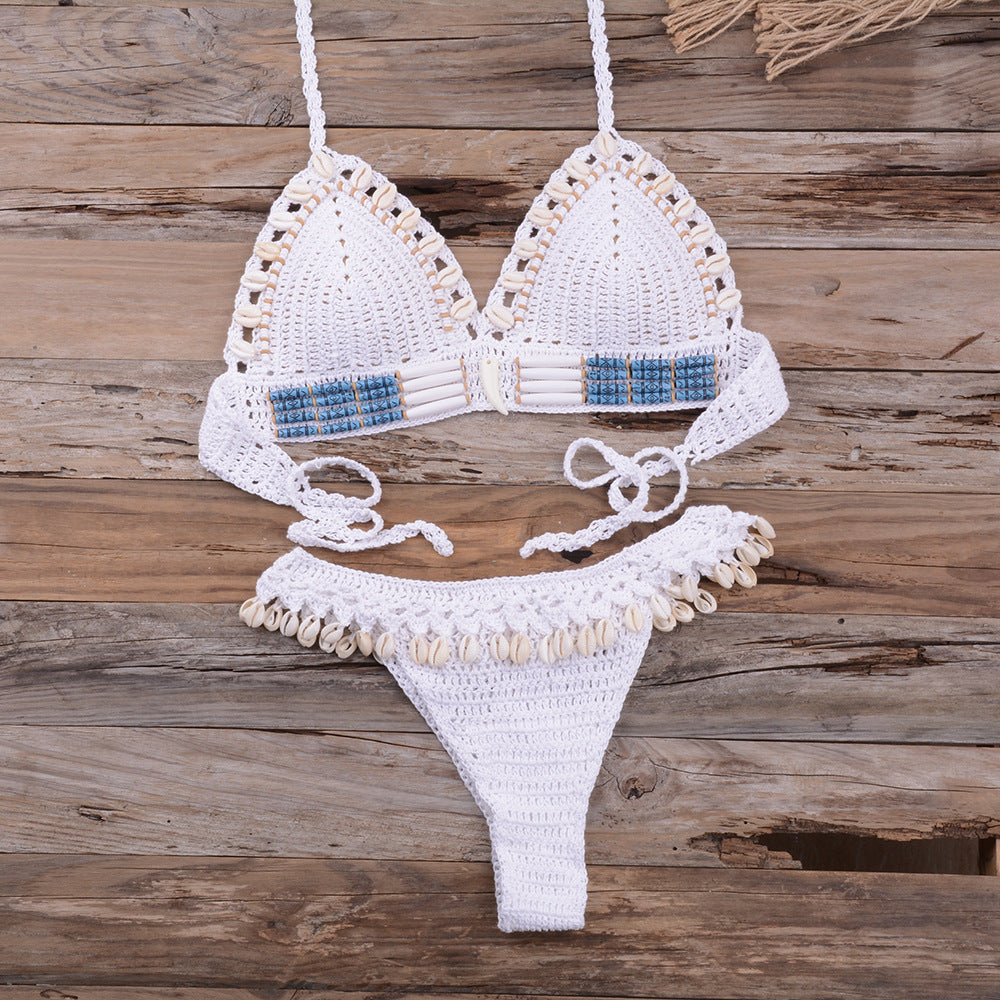 Costume da bagno diviso per vacanze in spiaggia per fuga estiva senza sforzo
