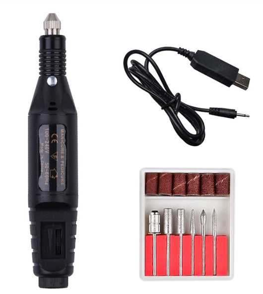 Easy to use Electronic Nail Art and Manicure Tool-Black-Theone Apparel