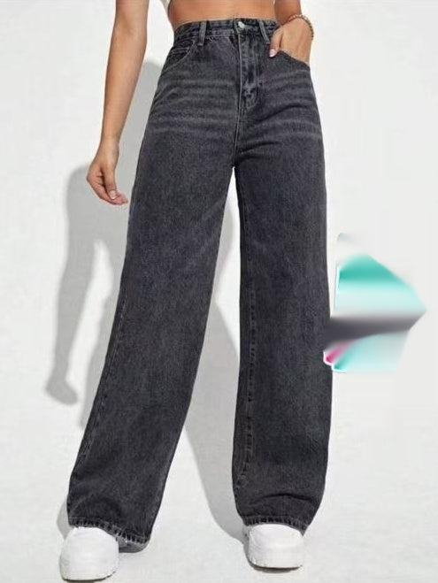 Jeans da donna in forma classica in stile europeo-americano