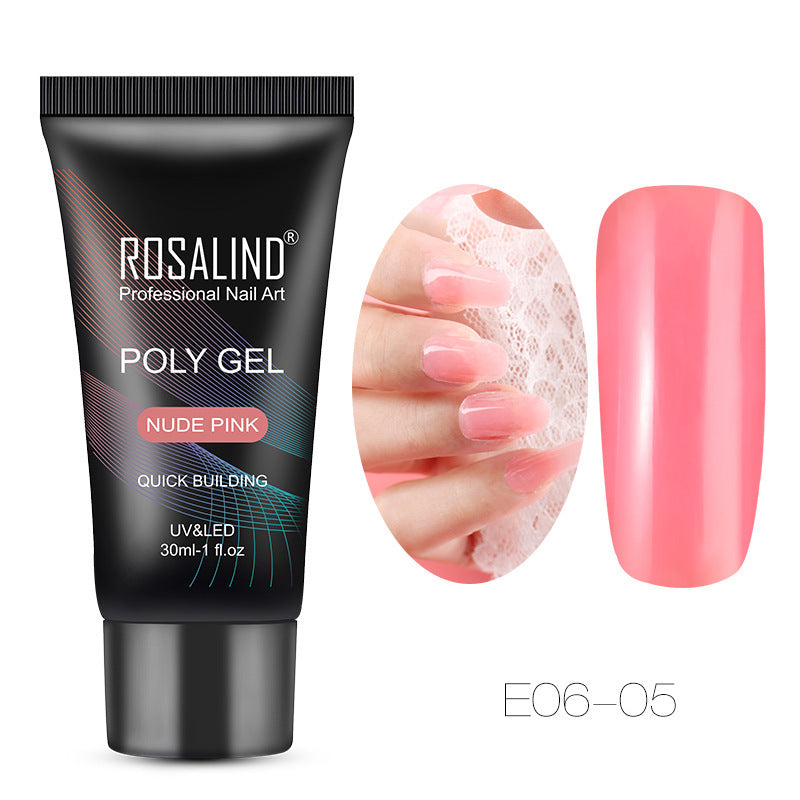 Nail Extension Poly Gel in Neutral Nude Shades-Style 5-Theone Apparel
