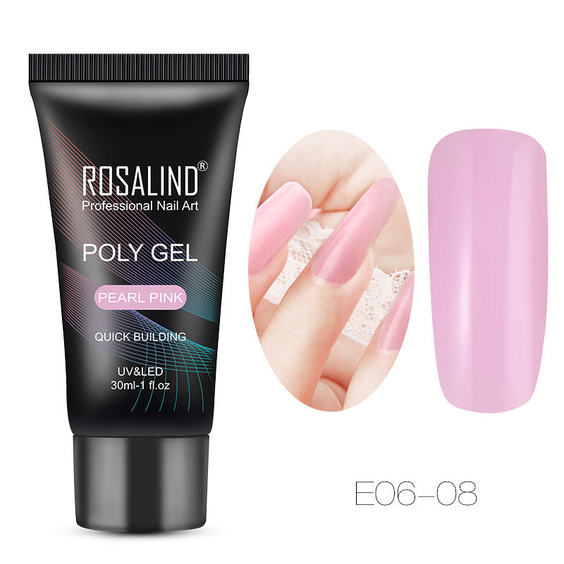 Nail Extension Poly Gel in Neutral Nude Shades-Style 8-Theone Apparel
