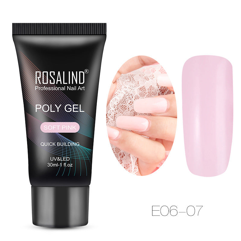 Nail Extension Poly Gel in Neutral Nude Shades-Style 7-Theone Apparel