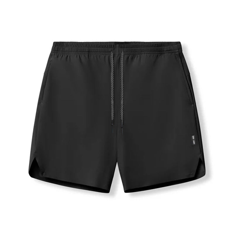 Seamless Performance Shorts with Multi-Pocket Utility Design