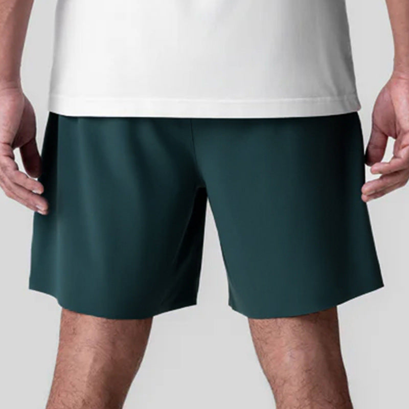 Seamless Performance Shorts with Multi-Pocket Utility Design