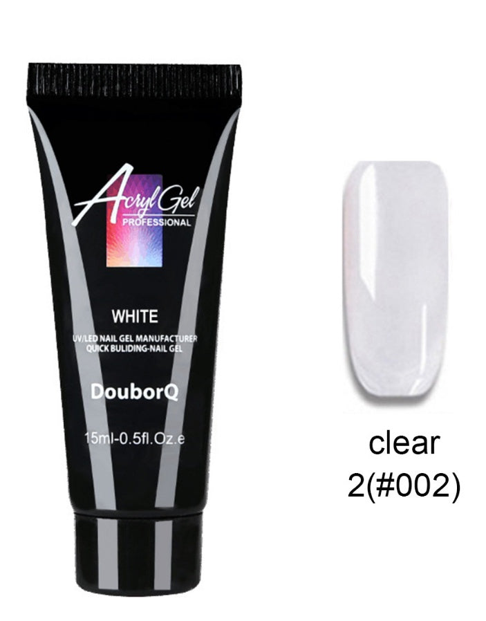 Professional Quality White Poly Gel for DIY Nails-Theone Apparel