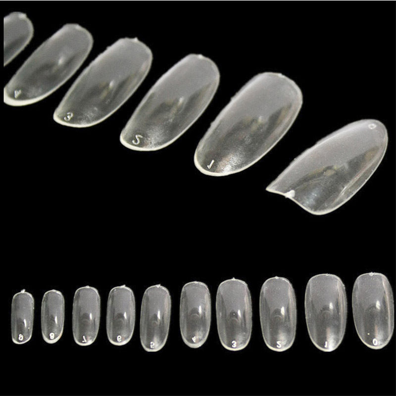 Transparent Round Nail Base for DIY Nails 500 Pieces-Theone Apparel