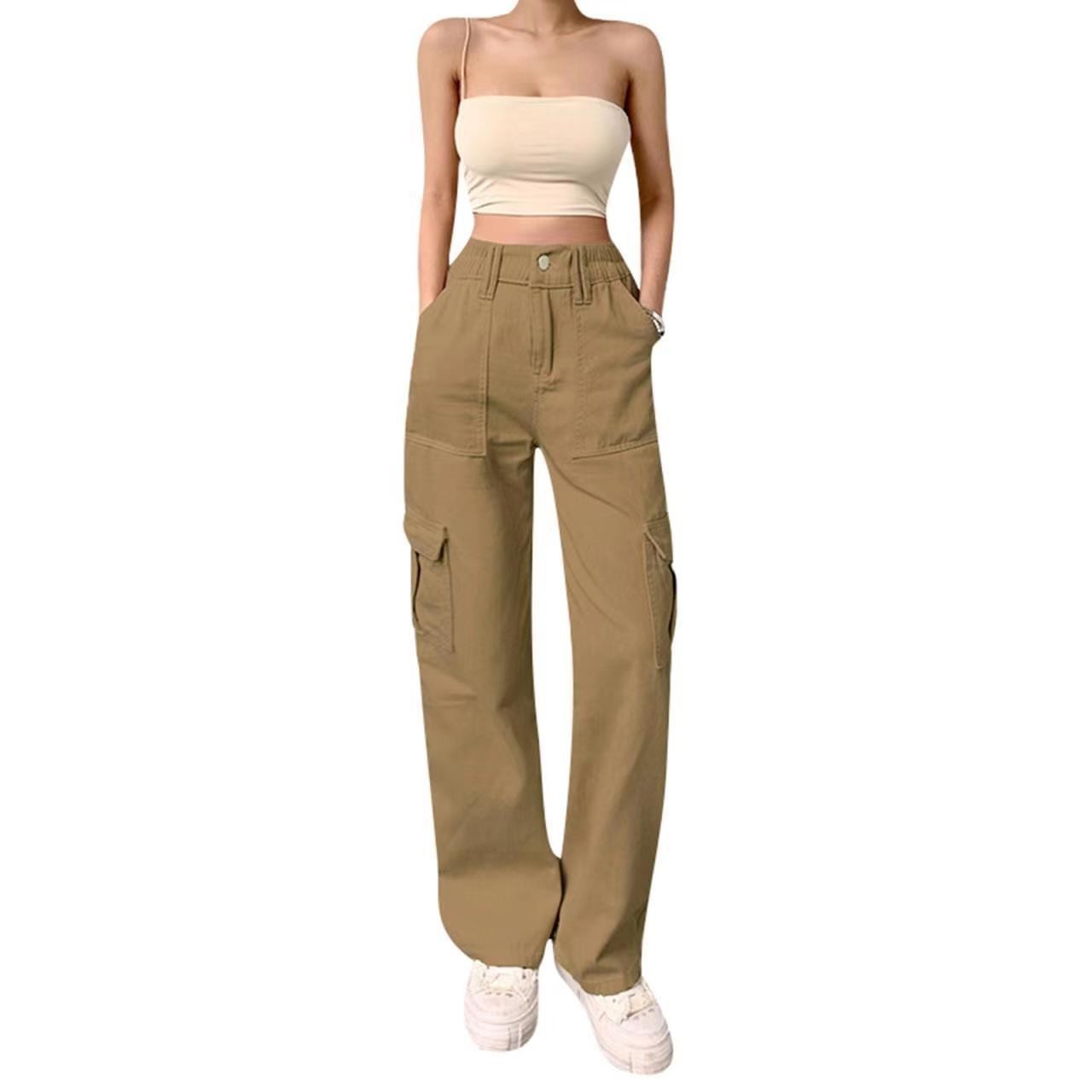 Mit Workwear-inspirierte Mehr-T-T-T-T-T-Hoch-T-Highlist-Jeans