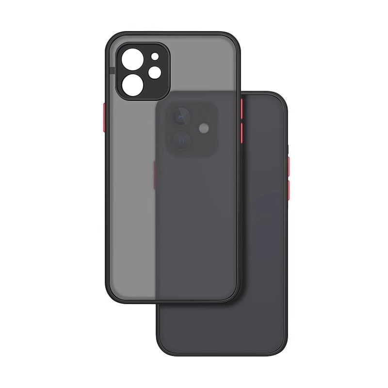 Acrylic Frosted Anti?Drop Phone Case With Fine Hole Design