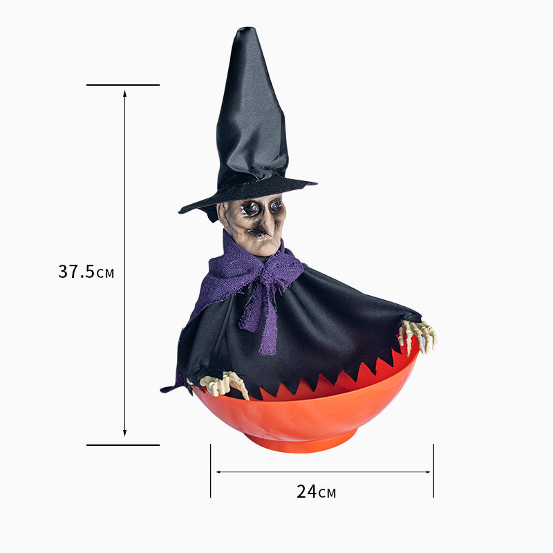 Halloween Ghoul Trick or Treat Bowl met bedekking