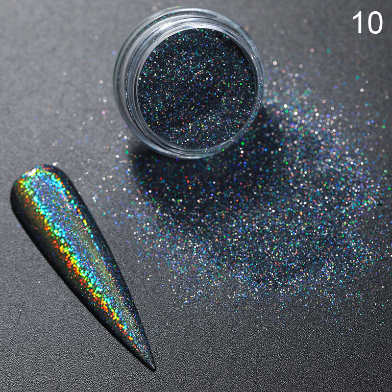 Glittery and Glitzy Nail Powder in Multiple Color Options