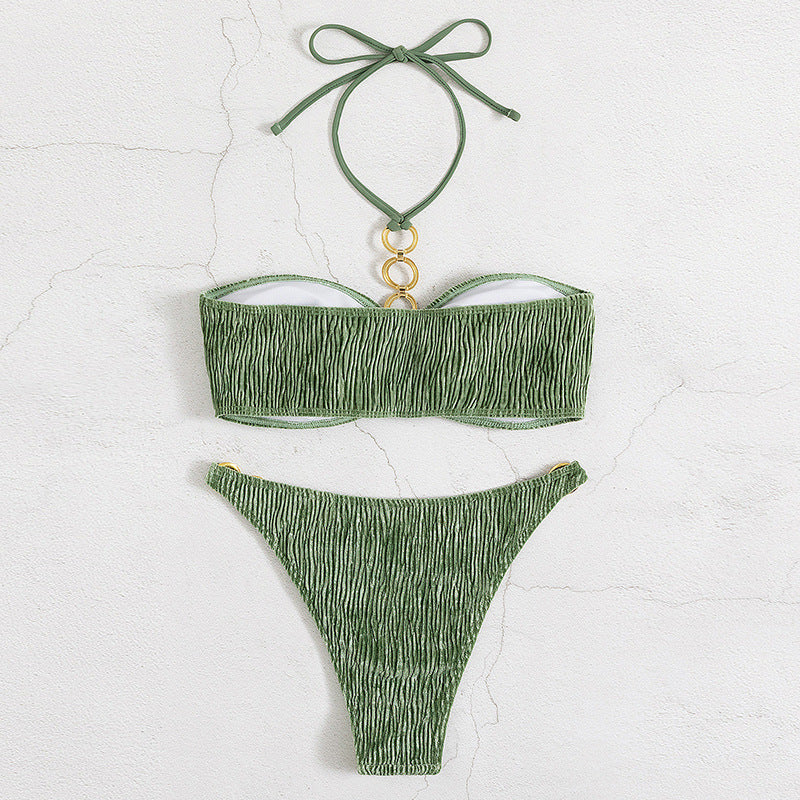 European-Inspired Fashion Bikini for Ladies Summer Beach Days