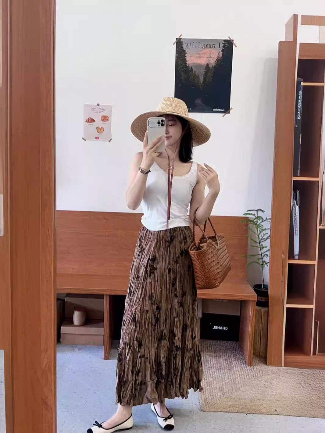 Elastic Waist A-Line Skirt Dress For Comfortable Chic