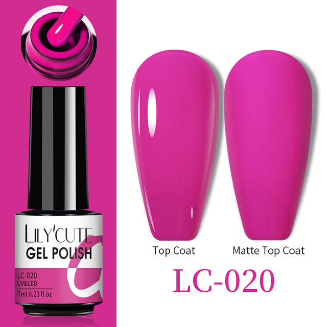 Women's Thermal Gel Nail Paint Colors in Multiple Shades