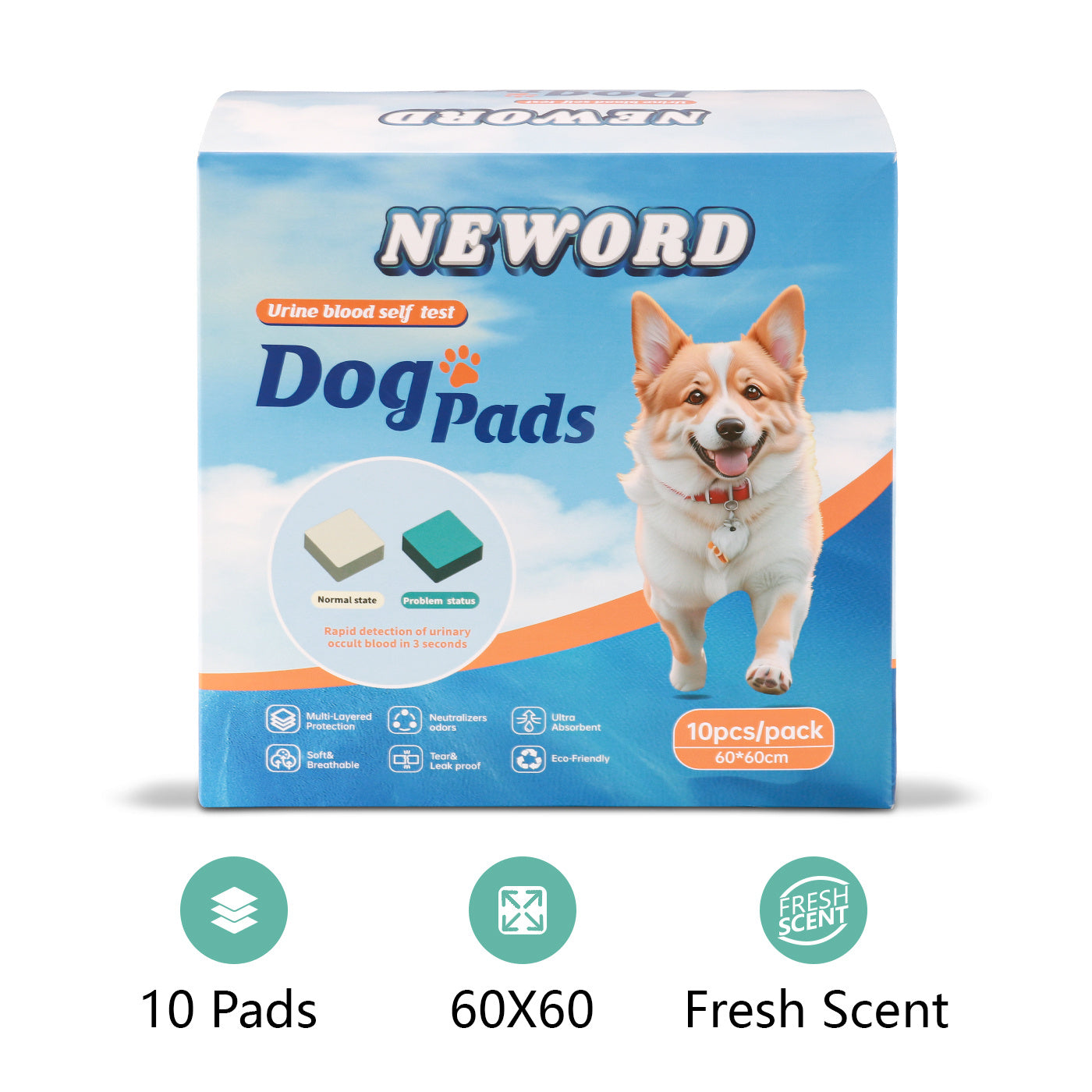 Absorbent Dog Urine Pads For Indoor Training