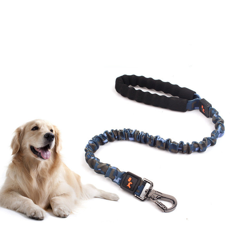 Elastic Dog Leash For Large Pets And Outdoor Training