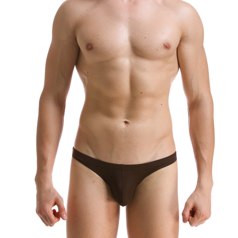 Solid Color High-Cut Briefs